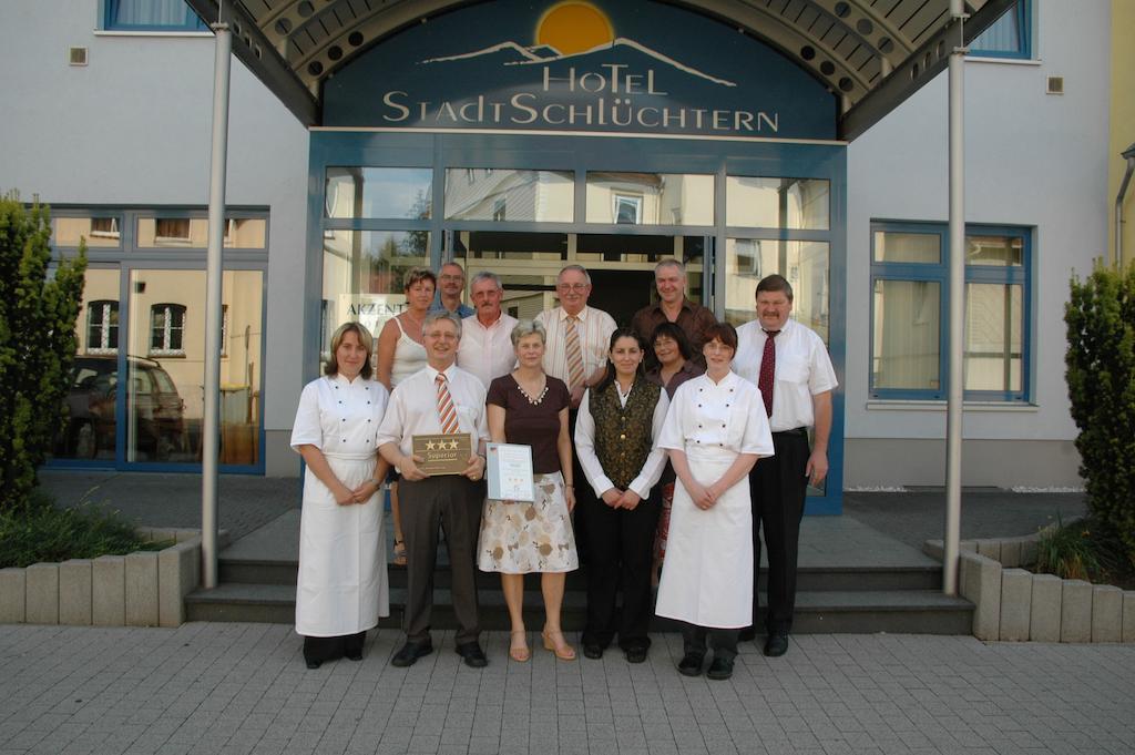 Akzent Hotel Stadt Schluechtern ***S Eksteriør billede